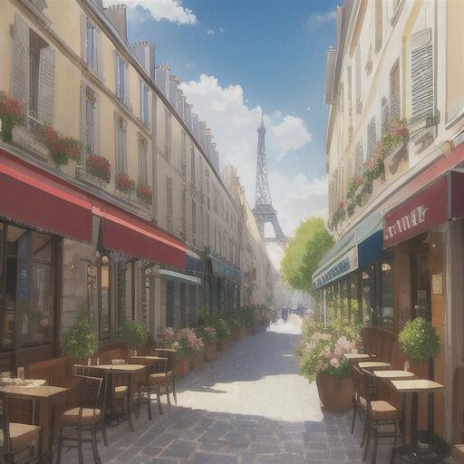 タペストリー インテリア ヨーロッパ風 パリ風 街並み カフェ おしゃれ ウォールアート 撮影背景 壁 タ..