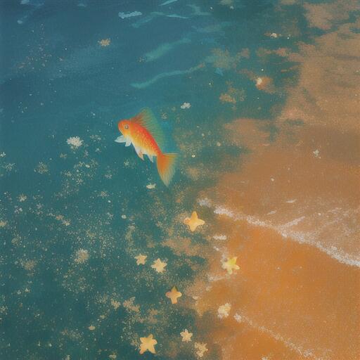 タペストリー 夏 金魚 おしゃれ インテリア タロットクロス 青 小さめ 大判 20cm～120cm 祭壇 正方形 占い グッズ