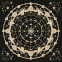 タロットクロス tarot 占い 神秘的 タペストリー おしゃれ 祭壇 撮影背景 正方形 グッズ アクセサリー 黒 黄色 緑 猫 向日葵 リース 白 花 植物 自然 円 模様 黄色い花 ベージュ 幾何学模様 アート 対称性 デザイン 星