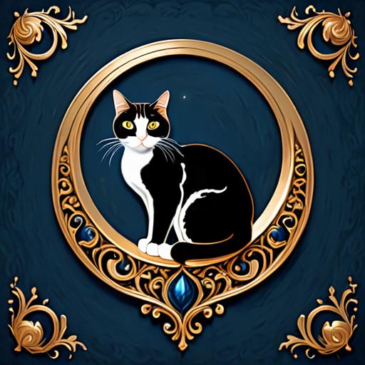 タロットクロス tarot 占い 神秘的 タペストリー おしゃれ 祭壇 撮影背景 正方形 グッズ アクセサリー 黒 緑 猫 月 星 夜 魔法 黄色 神秘 アート デザイン 動物 グレー 絵 フレーム 青 絵画 芸術 夜空 黒猫 シルエット