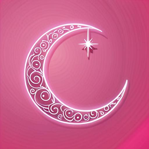 タロットクロス tarot 占い 神秘的 タペストリー おしゃれ 祭壇 撮影背景 正方形 グッズ アクセサリー ピンク 白 月 星 模様 シンボル 夜空