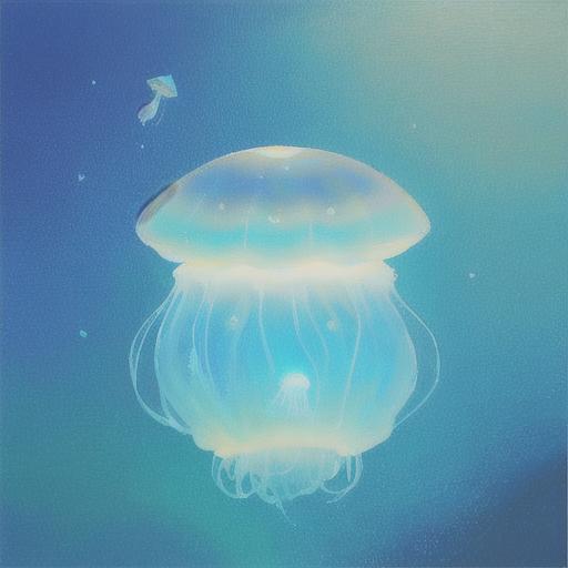 タロットクロス tarot 占い 神秘的 タペストリー おしゃれ 祭壇 撮影背景 正方形 グッズ アクセサリー 青 白 クラゲ 海 水 生物 海洋