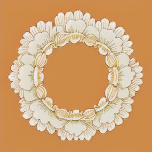 タロットクロス tarot 占い 神秘的 タペストリー おしゃれ 祭壇 撮影背景 正方形 グッズ アクセサリー オレンジ ベージュ 花 リース