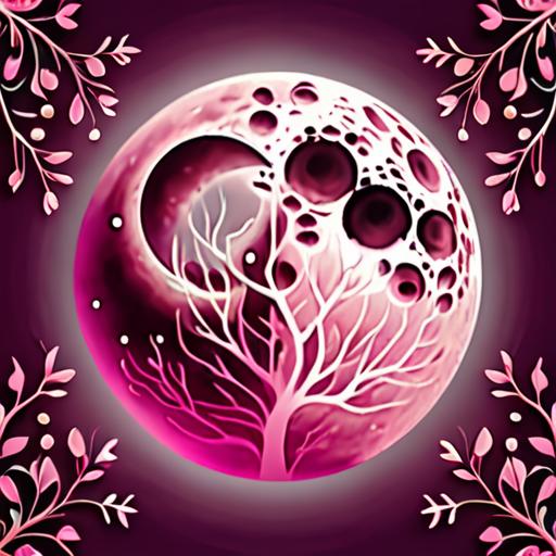 タロットクロス tarot 占い 神秘的 タペストリー おしゃれ 祭壇 撮影背景 正方形 グッズ アクセサリー ピンク 白 黒 生命の樹 月 アー..