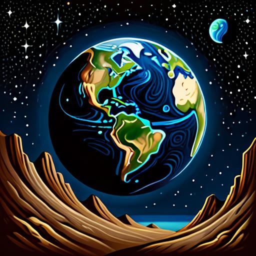 タロットクロス tarot 占い 神秘的 タペストリー おしゃれ 祭壇 撮影背景 正方形 グッズ アクセサリー 青 黒 白 地球 宇宙 星 大陸 惑星