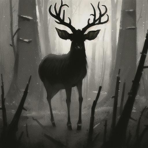 タロットクロス tarot 占い 神秘的 タペストリー おしゃれ 祭壇 撮影背景 正方形 グッズ アクセサリー 黒 白 グレー 鹿 森 自然 生命の樹