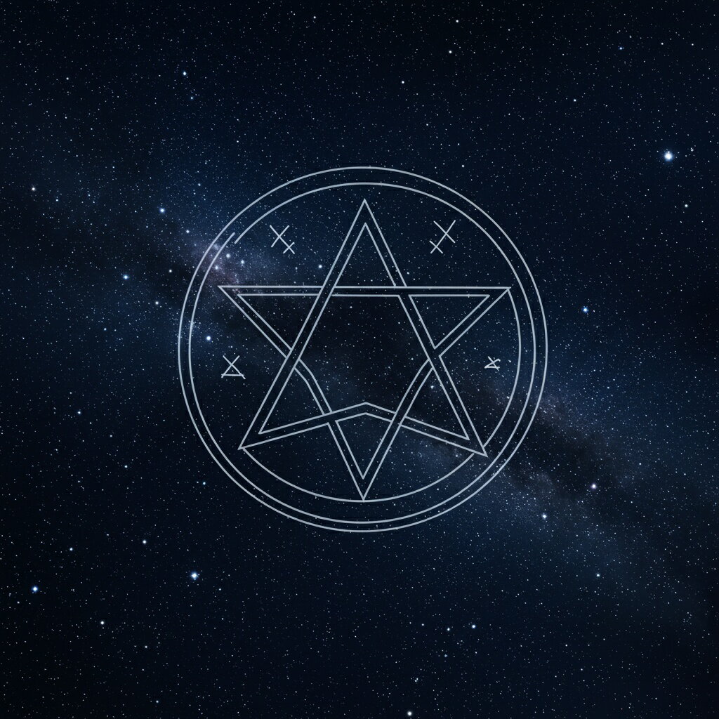 タロットクロス tarot 占い 神秘的 タペストリー おしゃれ 祭壇 撮影背景 正方形 グッズ アクセサリー 紺 白 グレー 星 六芒星 魔法陣 宇宙