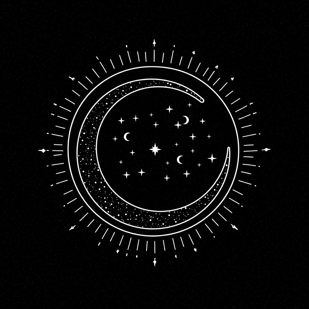 タロットクロス tarot 占い 神秘的 タペストリー おしゃれ 祭壇 撮影背景 正方形 グッズ アクセサリー 黒 白 月 星 宇宙 夜空