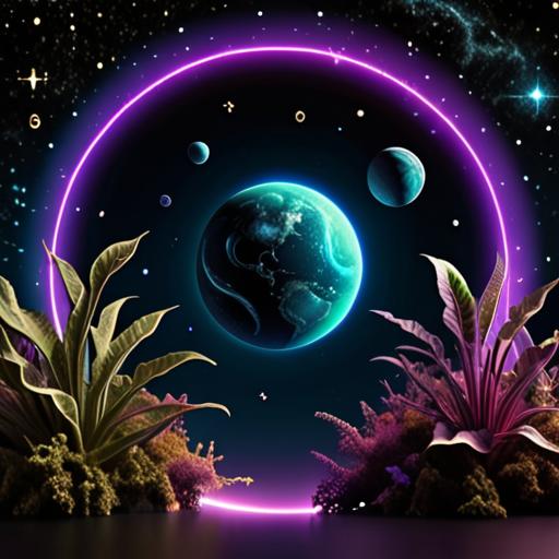 タロットクロス 占い 神秘的 ぬい撮り 小物 撮影背景 タペストリー 魔法陣 おしゃれ 祭壇 正方形 グッズ アクセサリー tarot 青 紺 黒 惑星 宇宙 植物 ネオン