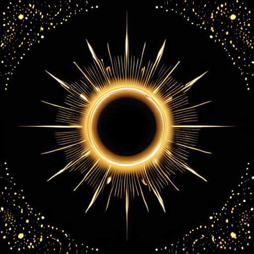 タロットクロス 占い 神秘的 ぬい撮り 小物 撮影背景 タペストリー 魔法陣 おしゃれ 祭壇 正方形 グッズ アクセサリー tarot 黒 黄色 オレンジ 日食 金 太陽 光 宇宙