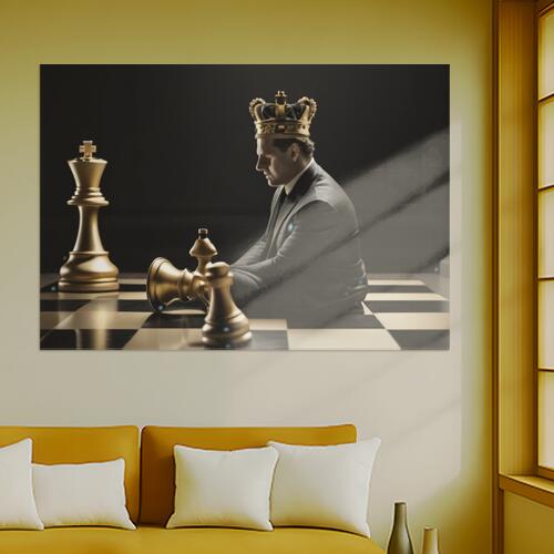 チェス 王 スーツ クラウン 戦略 タペストリー イタリアマフィア風 男気 防犯 ヤクザ風 根性 かっこい..