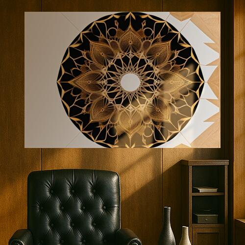 曼荼羅 模様 金色 装飾 アート タペストリー ドリームキャッチャー 開運グッズ 壁飾り 巨大 瞑想 壁掛け インテリア 大きい 撮影背景 長方形 黒 白 ベージュ