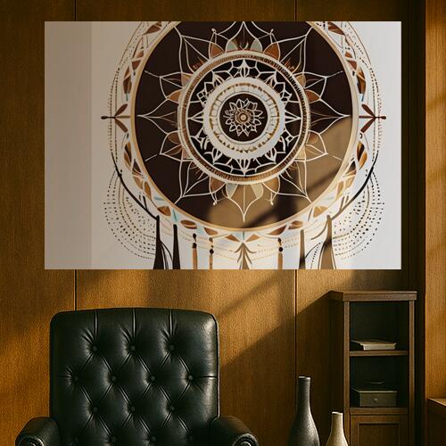ドリームキャッチャー 曼荼羅 ボヘミアン アート 装飾 タペストリー 開運グッズ 壁飾り 巨大 瞑想 壁掛け インテリア 大きい 撮影背景 長方形 白 ベージュ 黒