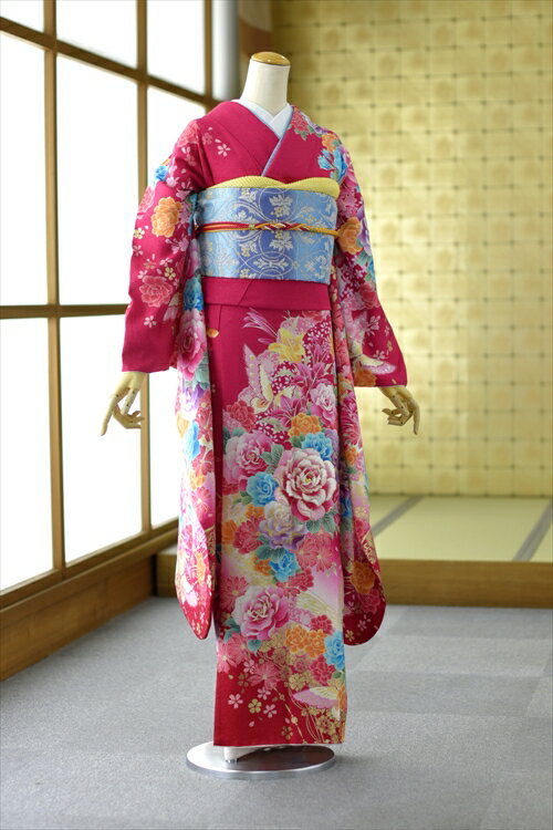 2026年 予約受付開始! 成人式　振袖レンタル　mf068s　着物レンタル　成人式　振り袖レンタル　成人式　着物レンタル　振袖　フルセット　振袖レンタル　二十歳　成人式レンタル　振袖　正月振袖　1月振袖　貸衣装　古典　レトロ