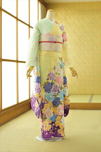 【レンタル】【夏用絽振袖】【絽】【ろ】【フルセットレンタル】【着物レンタル】【成人式】【結婚式】【貸衣装 フルフル】【パーティ・お見合い・卒業式】【夏 着物】【振袖セット】【フルレンタル】ネット予約