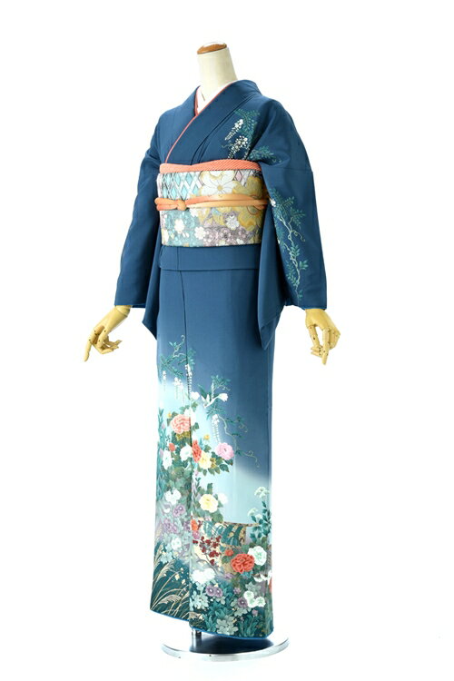 楽天市場】着物(カラーグレー・種類(着物)訪問着,付下げ 楽天市場】着物(カラーグレー・種類(着物)訪問着,付下げ