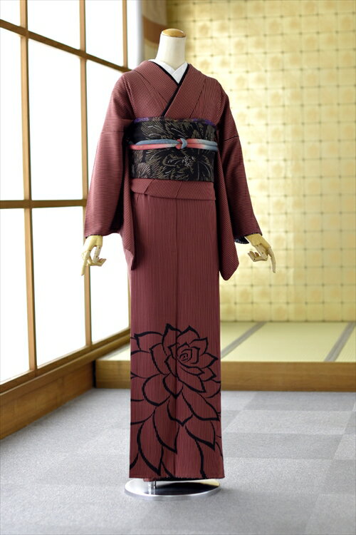 訪問着 レンタル フルセット 正絹 小紋 モダン 結婚式 結納 入学式 卒業式 母 着物 母親 入園式 卒園式 七五三 お宮参り ママ 着物 セット ネットレンタル