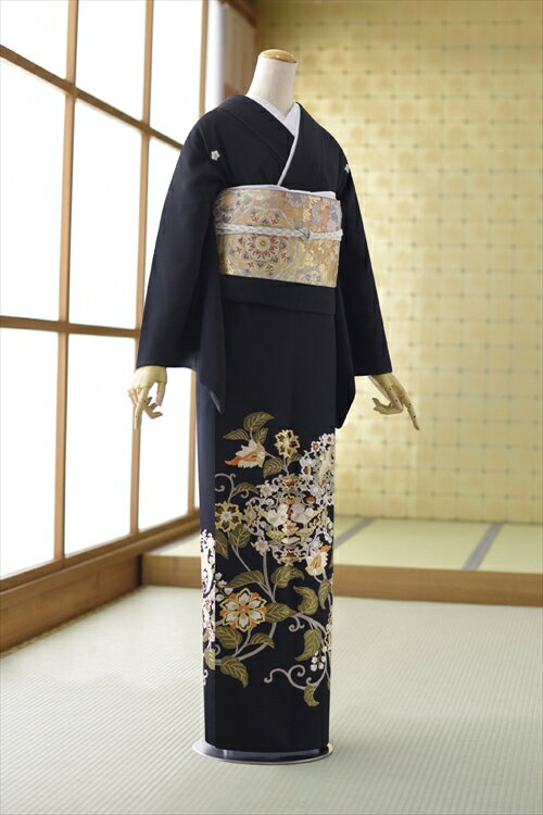 留袖 レンタルフルセットレンタル 人気 高級正絹 着物レンタル 黒留袖 結婚式 母上・親族・列席者 貸衣装 フルフル 安いかしいしょう おすすめ