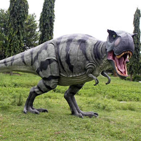FRP恐竜オブジェ 歩くティーレックス置物 白亜...の商品画像