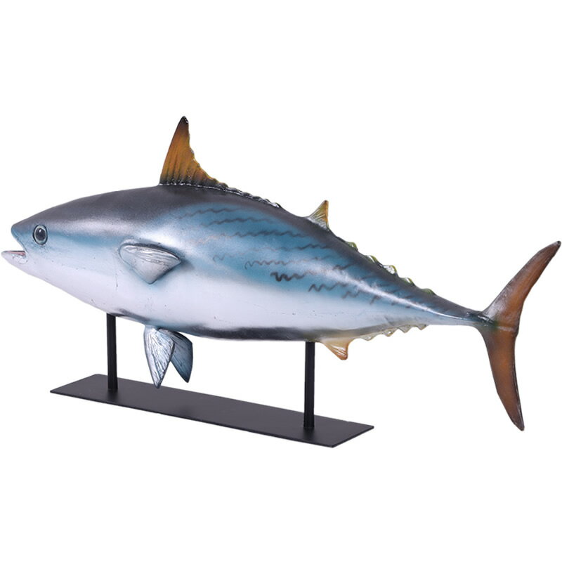 FRPアニマルオブジェ スマガツオ スタンド付置物 動物 魚 鰹 カツオ かつお 水族館...