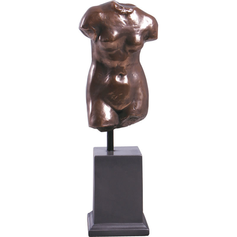 女性の胴体部分のオブジェ。 こちらは台座がついており、そのまま飾ることが可能となっております。 女性の胴体部分が綺麗に表されており、まるで彫刻の様な仕上がりとなっております。 大人気のFRPオブジェです！ FRPは水に強く、丈夫で軽量な素材...