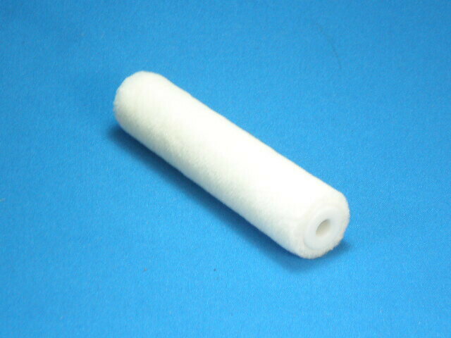 超仕上げ塗装用ホワイト短毛ローラー毛長5mm×100mm幅 4インチ FRP用にも