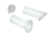 Various Materials - ノズル注ぎ口 ポリ蛇口 40mm対応 斜めタイプ ノズルを付けたまま簡易密閉可能！