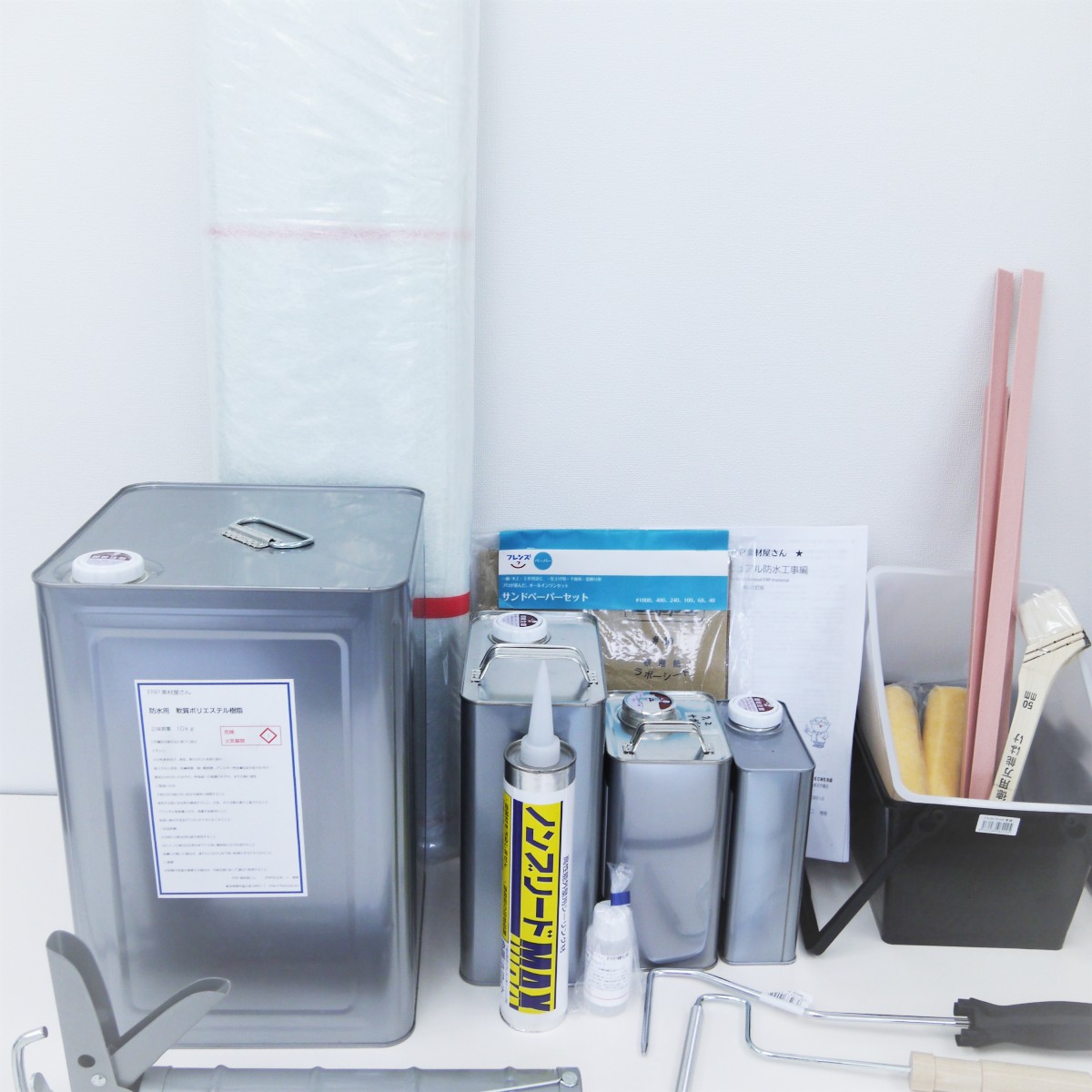 お庭に池を作ろう！お家で手軽に池 防水マニュアル付5平米セット ビオトープ アクアリウム DIY 手作り 自作 池 水槽 補修 FRP 防水