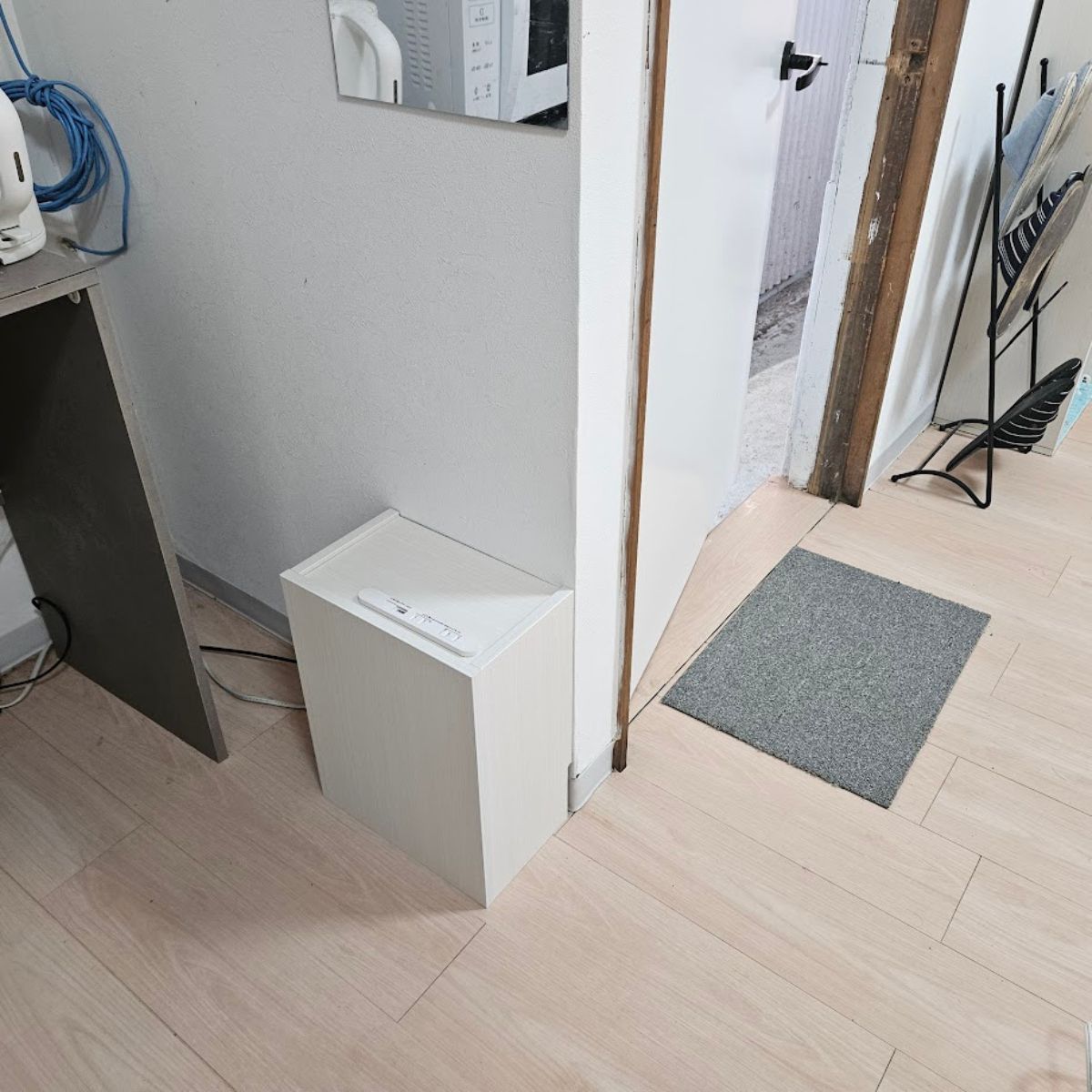 ルーターボックス 電源付 大容量タイプ 木目調 日本製 収納