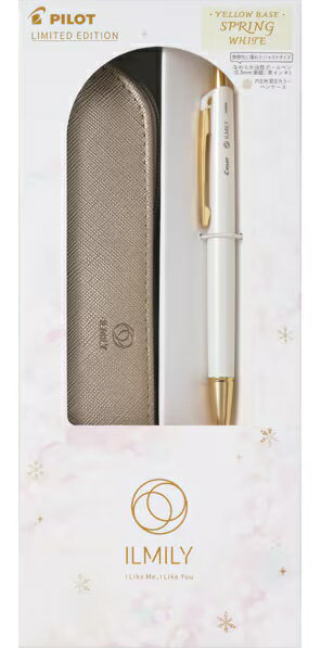 限定ギフトセット パイロット PILOT ILMILY White Christmas SPRING WHITE YELLOW BASE 0.3mm P4591-11..