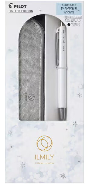 限定ギフトセット パイロット PILOT ILMILY White Christmas WINTER WHITE BLUE BASE 0.3mm P4591-14 ..