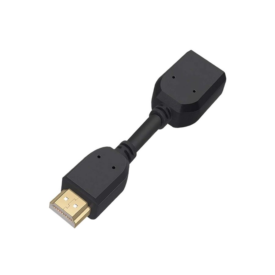 HDMI 10cm 延長ケーブル メスオス 4K 高画質 3D HDMIメス オス 延長ケーブル タイプA 変換 中継 tec-hd..