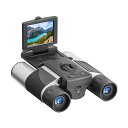 高画質 双眼鏡カメラ 2.5K UHD 光学10倍×デジタル8倍 ズーム 高倍率 デジタルビデオカメラ 双眼鏡 LCD ビデオカメラ 充電式 dar-sougancam(2)