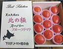 北海道下川町産 フルーツトマト 北の極 秀品 8~15個 約700g 【とまと】【トマト】北海道・九州地区別途送料500