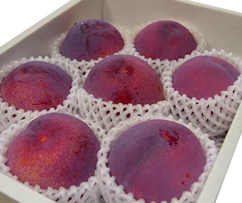 山梨・長野産　プラム　貴陽又は皇寿　秀品　6玉～9玉　約1.8キロ　化粧箱入り　贈答品用/スモモ/キヨウ/お中元/すもも /プラム/ 李【北海道・中国・四国・九州・離島地区は別途クール送料660円】【7月中旬～8月上旬頃発送日付指定不可】のサムネイル