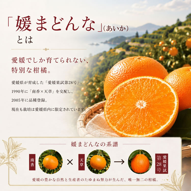 愛媛県産 媛まどんな（あいか） 愛果28号 紅まどんなと同品種 送料無料 みかん 高級柑橘 ゼリー食感 お歳暮 御歳暮 冬ギフト ギフト 贈答用 プレゼント フルーツ 果物 お取り寄せ fruits-senba-10000857 果物の果夢ゐ サンプル画像3