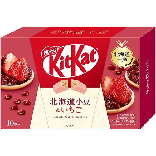巧克力 - キットカット 北海道小豆＆いちごネスレ　Nestle