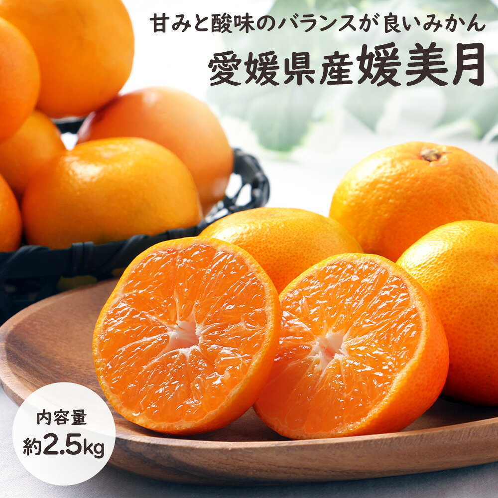 媛美月 ひめみづき みなの みかんミカン 蜜柑 2.5kg 愛媛 柑橘 果物 果実 フルーツ ギフト ...