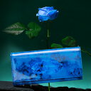 花言葉は“夢叶う” 薔薇の花言葉 がテーマの長財布 ALBA Alice -Blue Rose- アルバアリス ブルーローズ 103222-7154