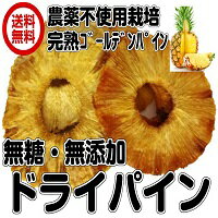 【送料無料】【お試し商品】「無添加無砂糖ドライパイン」無農薬