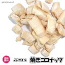 焼きココナッツ 塩味 マレーシア産 ドライフルーツ 送料無料 ココナッツ ココナッツチップ おつまみ おやつ チャンク ココナッツ coconut チャック袋 お試しパック