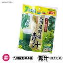 九州産野菜の青汁 1袋3g×14包/袋 青汁 国産 健康補助食品 送料無料 国産 4種の野菜 ケール 大麦若葉 明日葉 ゴーヤ 14杯分