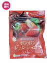 ボンボン　ジュレショコラ いちご　50g/袋送料無料 国産　果肉 イチゴ 　チョコ　おやつ　お土産　プレゼント　チョコレート　冬季限定