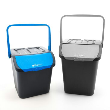 ECOLOGIC 28L エコロジック 28リットル 100% イタリア製 収納 ケース ecoplast エコプラス ゴミ箱 おしゃれ 外 軽量 耐久性 機能性 エコ 分類 ケース スタイリッシュ 生ごみ 屋外 猫 おむつ かわいい 密閉 キッチン コンパクト 3段 ごみ箱 重ねる ダストボックス