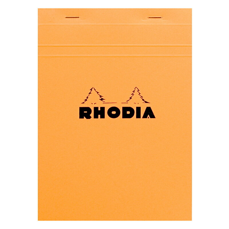 2点以上でメール便送料無料【No.16】ブロック ロディア オレンジ　BLOC RHODIA【14.8×21cm】