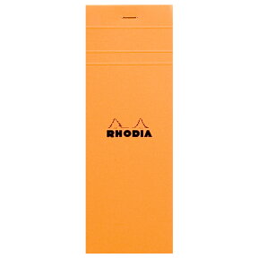 2点以上でメール便送料無料【No.8】ブロック ロディア オレンジ　BLOC RHODIA【7.4×21cm】