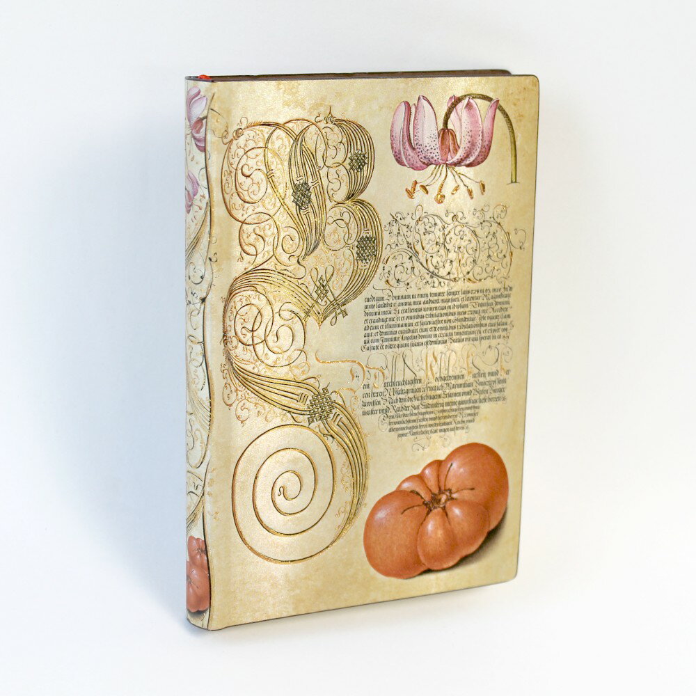 ミラ・ボタニカ Flexis 百合＆トマト paperblanks ミニサイズ ソフトカバー 高級 ノート 日記帳 レシピ..
