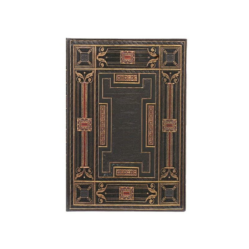 Rakuten - paperblanks アステラレス オニキス ミディサイズ ハードカバー 罫線 ペーパーブランクス