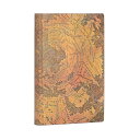 Paperblanks ペーパーブランクス Flexis ハント・レノックスの地球儀 罫線 ソフトカバー ミニサイズ 横罫 母の日 父の日 プレゼント