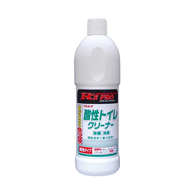【法人限定】リンレイ R’S PRO 酸性トイレクリーナー800mL×12